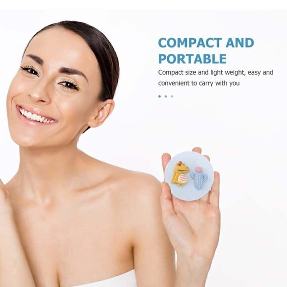 Loose Powder Box Refillable Cosmetic Jar Pot Cosmetic Container Face Powder Sift - Picture 7 of 8